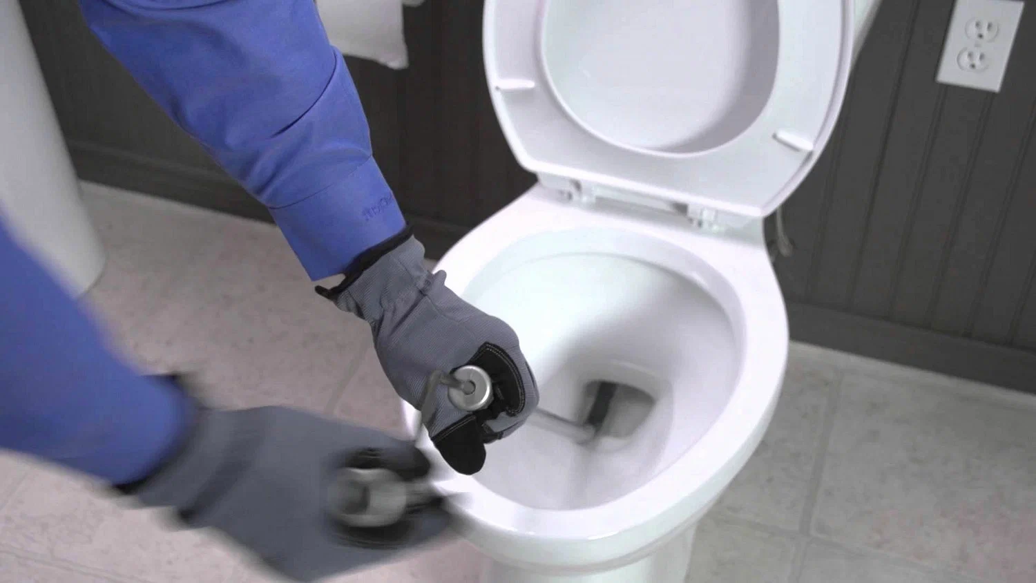 Professional toilet unblocking service